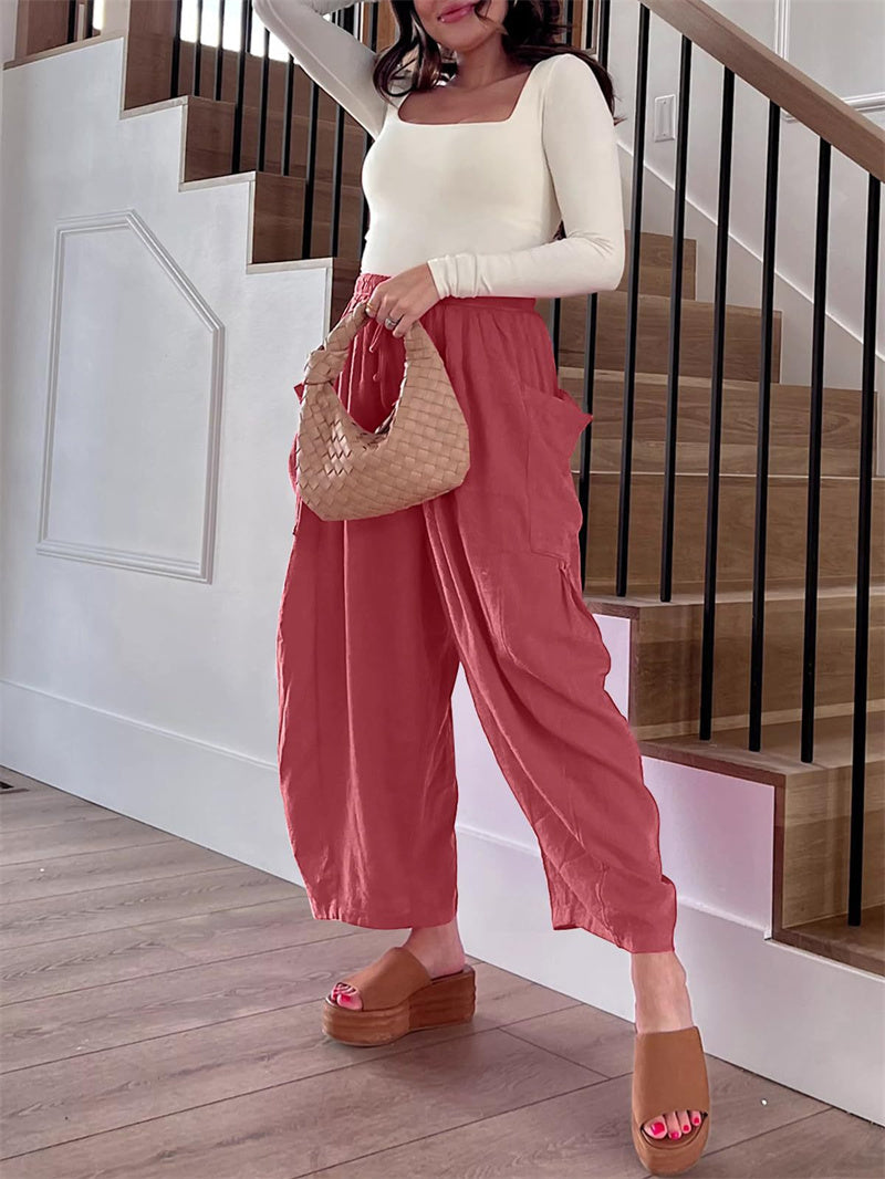 Fashion Wide Leg Pants