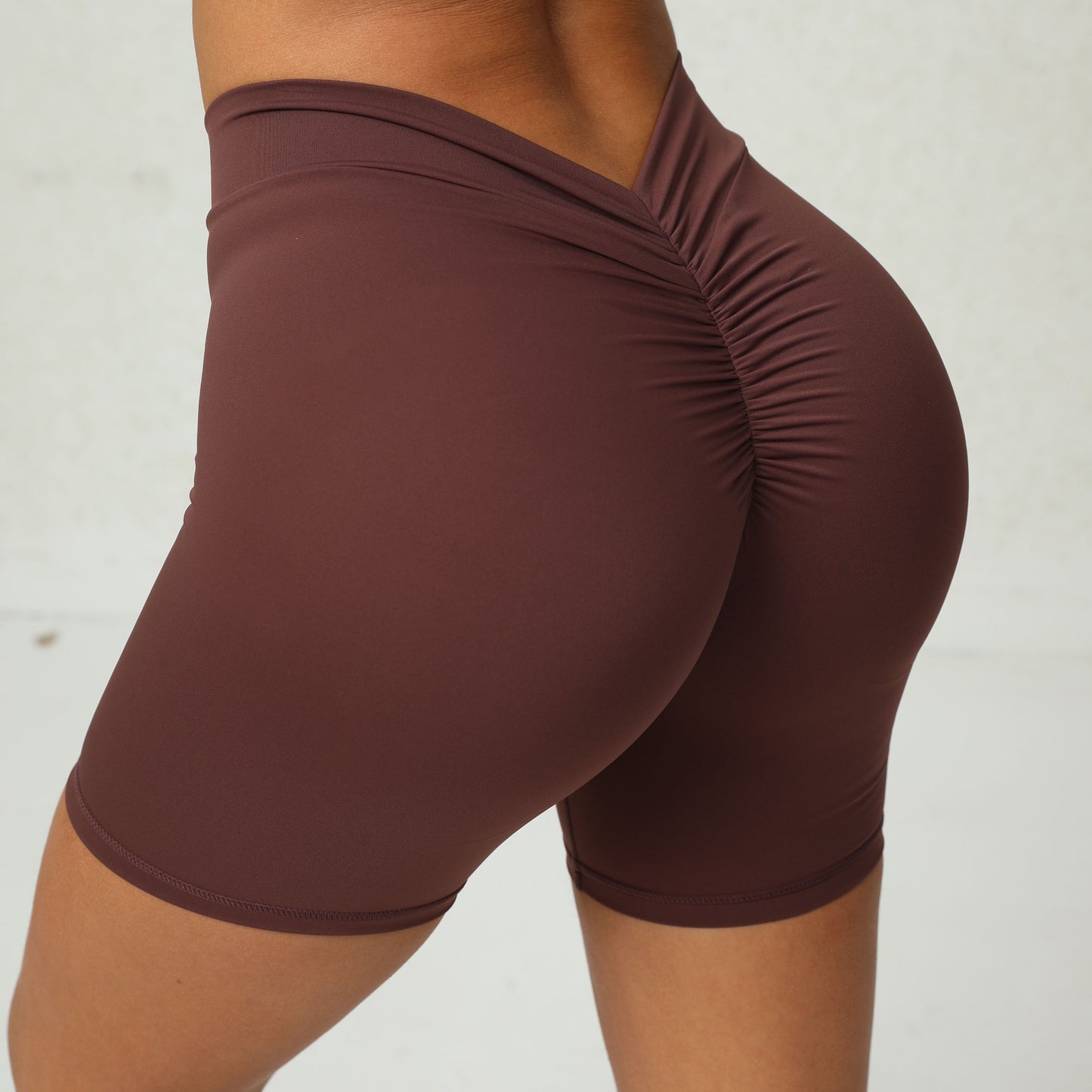 Deep V-shaped Yoga Shorts