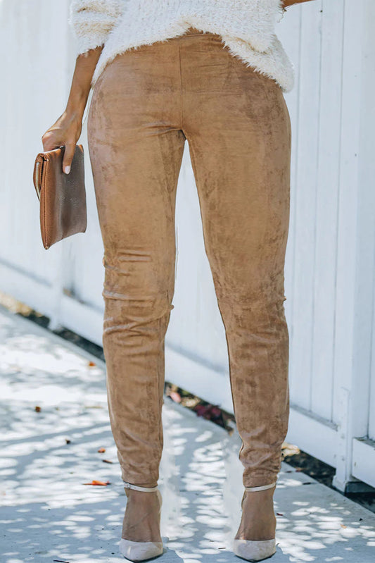 Plus Size High Waist Skinny Pants