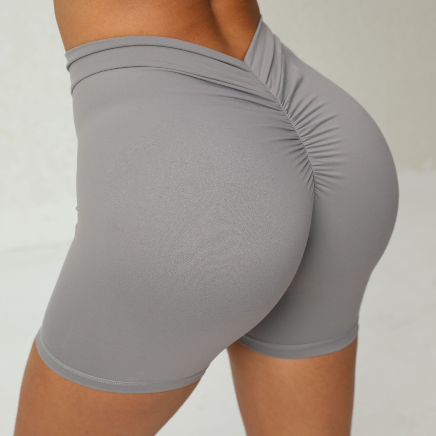 Deep V-shaped Yoga Shorts