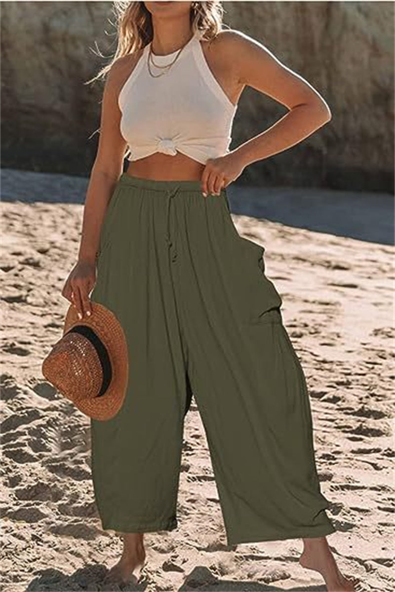 Fashion Wide Leg Pants