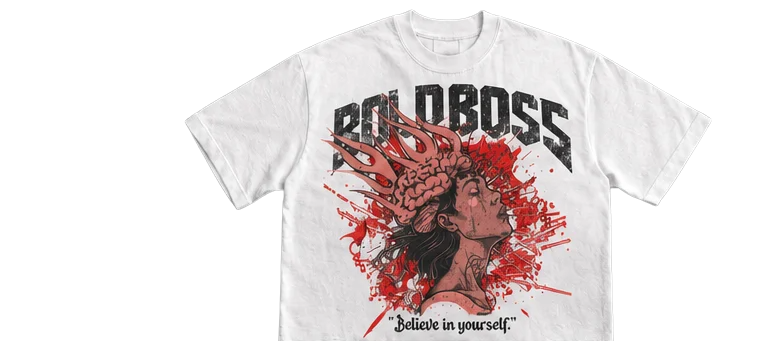 Bold Boss Bundle-Signature Tee And Chrome Lips