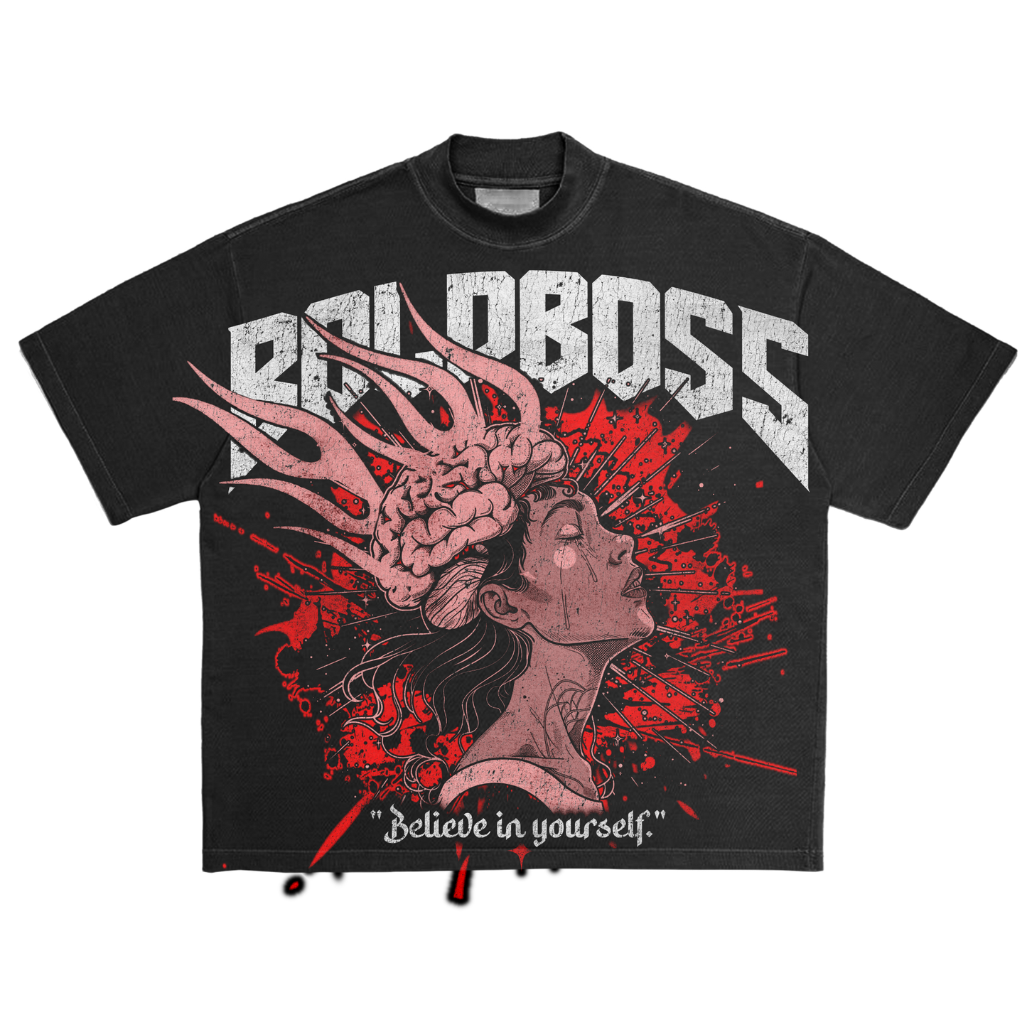 Bold Boss Bundle-Signature Tee And Chrome Lips