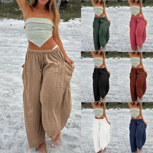 Fashion Wide Leg Pants