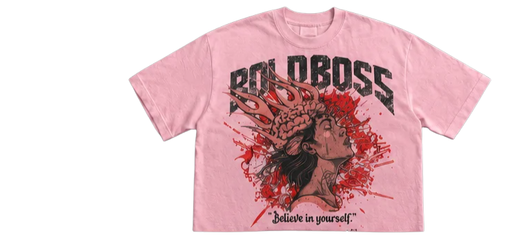 Bold Boss Signature Tee-Believe In Yourself