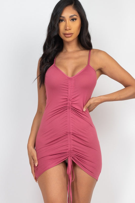 Maria Fitted Mini Dress